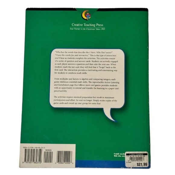 I Have, Who Has? 38 Interactive Card Games for Math Grades 5-6 - Picture 2 of 3